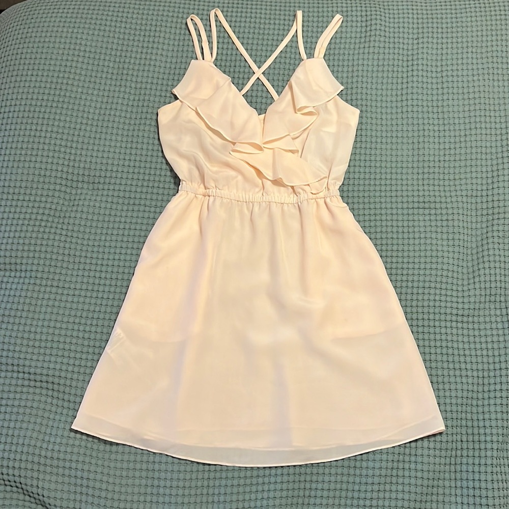 BCBGeneration Blush Dress With Pockets